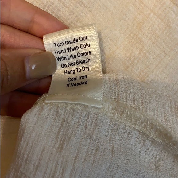 Anthropologie Floral Embroidered  Mini Dress L - Picture 6 of 7